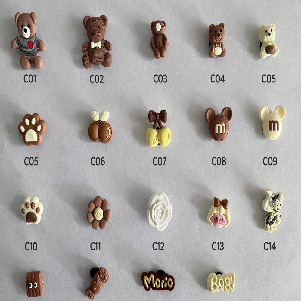 Pin's pour Crocs - Cute & Teddy